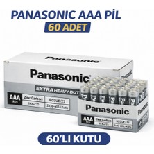 Bezos Pana Aaa R03 Ince Pil Zinc Carbon Extra Heavy Duty 2’li 30 Paket