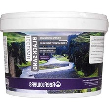 Hakay 7 kg 3-5 mm Siyah Kum, Akvaryum Dekorasyonu Için