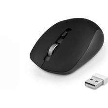 Aydogan's Ayd Plus Sessiz Kablosuz Mouse 2.4 Ghz 1600 Dpı Siyah S1000