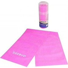 Hakay Pembe Pilates Bandı - Pvc Saklama Tüpü ile