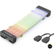 Aydogan's Ayd 24 Pin Argb Anakart Güç Uzatma Kablosu Bükülebilir 2 mm 54 60 LED Siyah ND2801B