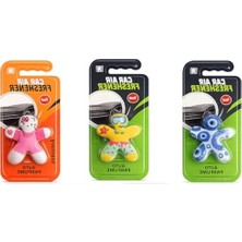 Hakay Maskot Şeklinde Araç Parfümü, 3'lü Set