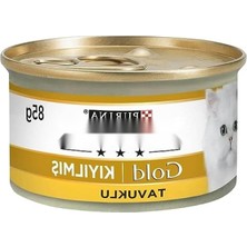 Hakay Kıyılmış Tavuklu Yaş Kedi Maması, 85 gr x 24 Adet