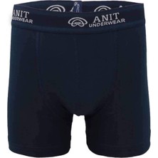 Anıt Kısa Paça Likralı Erkek Boxer Siyah - 1115A