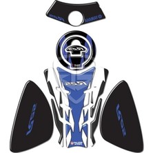 Hakay Yamaha R25 Eski Kasa Tank Pad Set Mavi