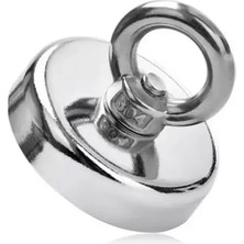 Aydogan's Ayd Olta Mıknatısı D25 - 25 Mm, 19 kg Güçlü Neodyum Mıknatıs, Manyetik Halka, Vidalı Ayırm