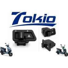Koçak Motor Tokio Kuba Space 50 / Space 50 Pro Sinyal ve Dörtlü Düğmesi