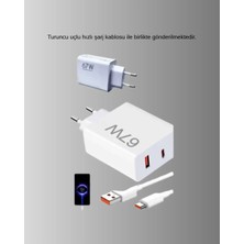 Fiberliz 67W Type-C Turbo Şarj Cihazı – Aşırı Akım ve Isı Koruması, Seyahat Uyumlu Yeni Nesil