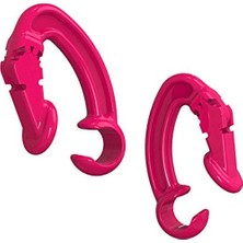 Hakay Apple Airpods 1. / 2. Nesil Pro Frebuds 3 Kulaklık Tutucu Aparat Pembe Koyu