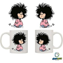 Ghostbastır Design Mafalda Kupa Bardak | Tek Adet K0486