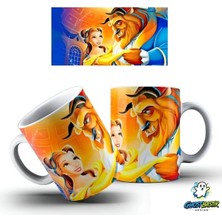 Ghostbastır Design Güzel ve Çirkin Kupa Bardak | Tek Adet K0471