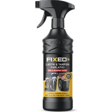Fixed Fıxed Lastik ve Tampon Parlatıcı 500 ml - Lastik Parlatıcı Sprey - Tampon Yenileyici - Uzun Süreli Parlaklık