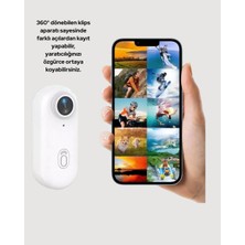 Fiberliz Suya ve Darbeye Dayanıklı Kompakt Spor Kamera 1080P Yeni Nesil