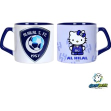 Ghostbastır Design Al Hilal Hello Kitty Kupa Bardak | Tek Adet 0953