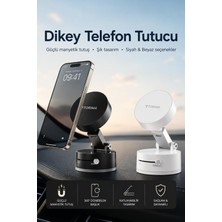 Yenilig Manyetik Telefon Tutucu JX054 180° Dönebilen Araç Içi Telefon Standı Masa Ofis Oto Telefon Tutacağı Siyah