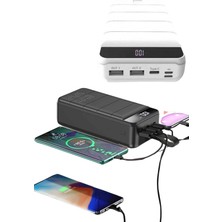 Fiberliz Hızlı Taşınabilir 50.000 Mah Powerbank LED Ekran Android ve Ios Uyumlu Yeni Nesil