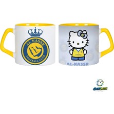Ghostbastır Design Al Nassr Hello Kitty Kupa Bardak | Tek Adet 0950