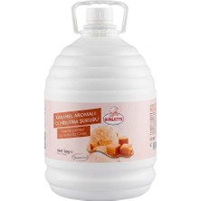 Ovalette Karamel Aromalı Dondurma Şurubu - 5 kg