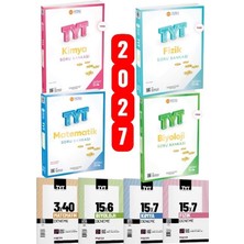 ÜçDörtBeş Yayınları 345-2027 Tyt Matematik Fizik Kimya Biyololoji Soru Bankası 4'lü Sayısal Set Tyt 4 Deneme Seti
