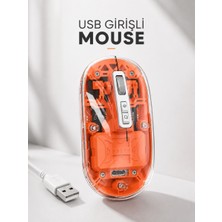 Sessiz Kablosuz USB Girişli Mouse Fare Yüksek Performanslı