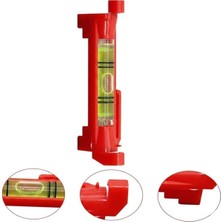 Powermaster Askı Aparatları Için Asma Tip Kasalı Kırmızı Ip Su Terazisi