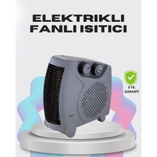 ALK Çok Fonksiyonlu Fanlı Isıtıcı Isıtma ve Soğuk Hava Üfleme Özellikli - Lisinya