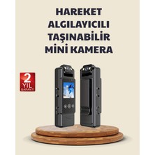 ALK 128GB Destekli Hareket Algılamalı Mini Kamera - Lisinya