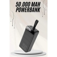 Fiberliz Powerbank Çoklu Şarj Girişi 50.000 Mah Taşınabilir Dijital Göstergeli (Kopya)