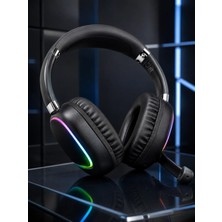 Mrt Teknik Kablosuz Bluetooth 5.0 Kulaklık Rgb Işıklı Tasarım