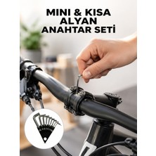 ALK 9 Parça Kısa Tip Alyan Seti Isıl Işlemli Profesyonel Kullanım Yeni Nesil - Lisinya