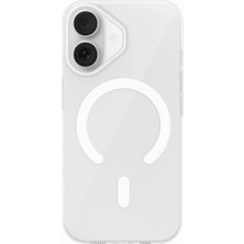 Mudanis Joko Apple Iphone 16 Pc Blank Magsafe Kapak - Şeffaf
