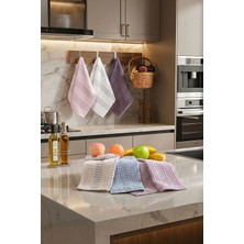 Arvonx 6’lı Pamuklu Mutfak Havlu Seti Soft Touch 30X45 cm