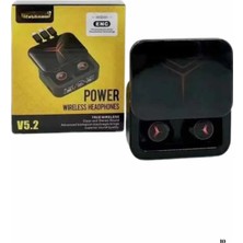 Mrt Teknik Kablosuz Şarj Göstergeli Powerbank Özellikli Bluetooth Kulaklık Çağrı Cevaplayabilen Yeni Nesil