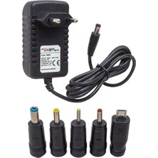 Powermaster PM-7850 9 Volt - 2 Amper 5 Uçlu Universal Tablet Pc Adaptörü