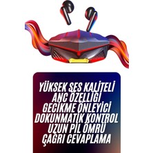 Mrt Teknik Bluetooth Kulaklık Hd Ses Kaliteli Işıklı Metal Kasa Ios Android Uyumlu Mikrofonlu Yeni Nesil
