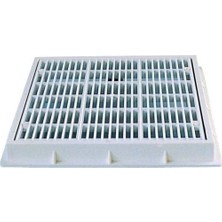 Ayder Timya Plastik Havuz Dip Emiş Kare Izgara, 265 X265 mm Plastik Havuz Dip Emiş Süzgeci, Havuz Izgarası
