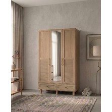 Aydınev Venedik Mdf 3 Kapılı Ayanlı Dolap