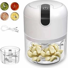 Mrt Teknik Rondo Doğrayıcı 250 ml Taşınabilir USB Şarjlı Pratik El Rondo Blender Yeni Nesil