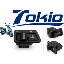Koçak Motor Tokio Kuba Rosewood 50 Sinyal ve Dörtlü Düğmesi