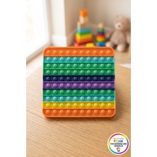 Vivenda Pop It Duyusal Zeka Oyuncağı Çarpım Tablosu Kabarcık Patlatma Stres Rahatlatıcı Kare 20X20 cm