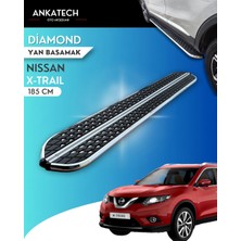 Ankatech Nissan X-Trail T32 Diamond Krom Yan Basamak 185 cm 2014-2022