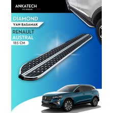 Ankatech Renault Austral Diamond Krom Yan Basamak 185 cm 2023 Üzeri