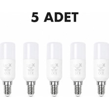 Uzman Dörtler - Ledx 7W E- 14 Duylu Silindir LED Ampul 5 Adet