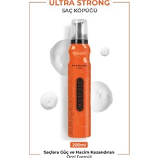 Royaleks Ultra Strong Saç Köpük 200 ml - Ultra Güçlü Tutuş - Mrfs