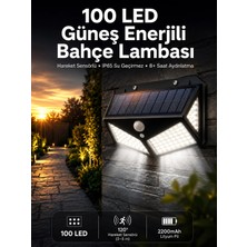 İlkyaz Fashion Solar Sensörlü Duvar Lambası Bahçe Lambası Parlak Beyaz Işık Suya Dayanıklı ILKYZ-KRGRS34