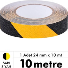 UniTape Sarı Siyah Merdiven/Zemin Kaydırmaz Bant 24 mm x 10 mt İç ve Dış Mekân
