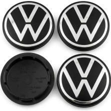 Camel Shop Vw 65 mm Jant Göbeği Seti Golf Tiguan Passat Caddy Uyumlu