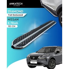 Ankatech Nissan X-Trail T33 Diamond Krom Yan Basamak 185 cm 2022 Üzeri