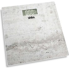Genel Tedarik Sinbo Dijital Tartı - Beyaz Renk - 180 kg Maks Kapasite - LCD Ekran