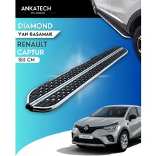 Ankatech Renault Captur 2 Diamond Krom Yan Basamak 185 cm 2020 Üzeri